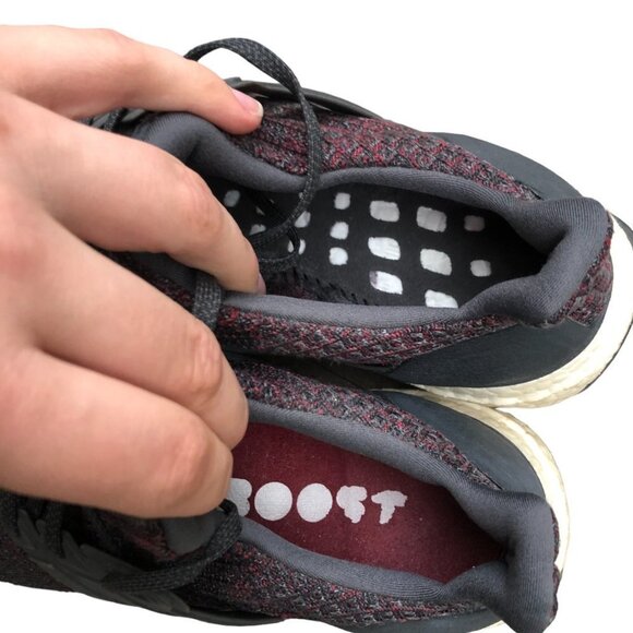 2018 Adidas Ultraboost 4.0 Noble Red Maroon Size 8.5 - Picture 3 of 11